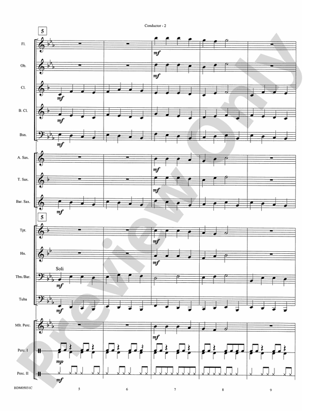 Holiday Mash-Up (as featured on Glee) - Concert Band Conductor Score & Parts (Digital Download)