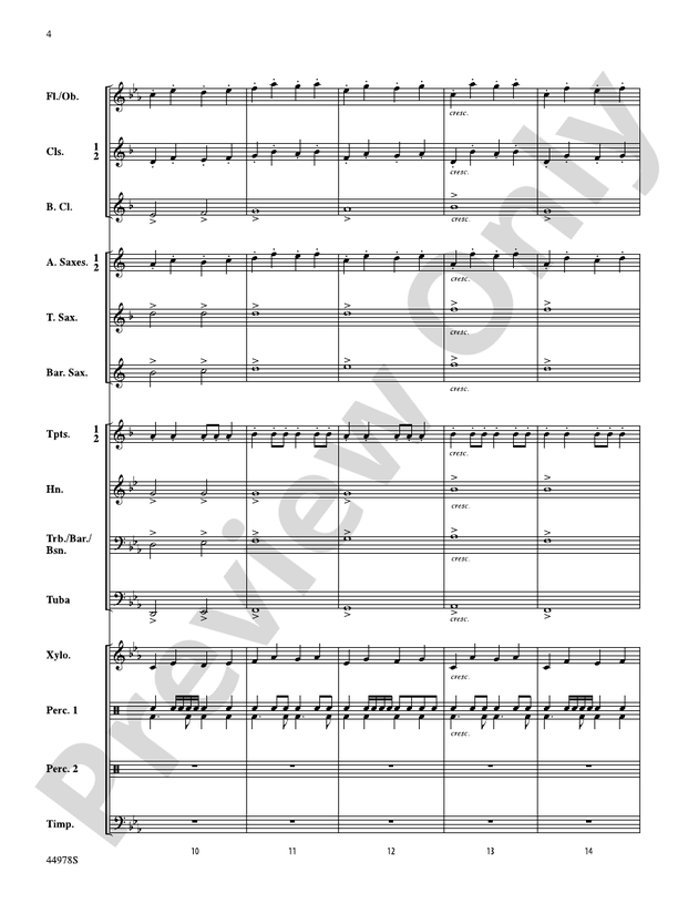 Predators of the Deep - Concert Band Conductor Score & Parts (Digital Download)