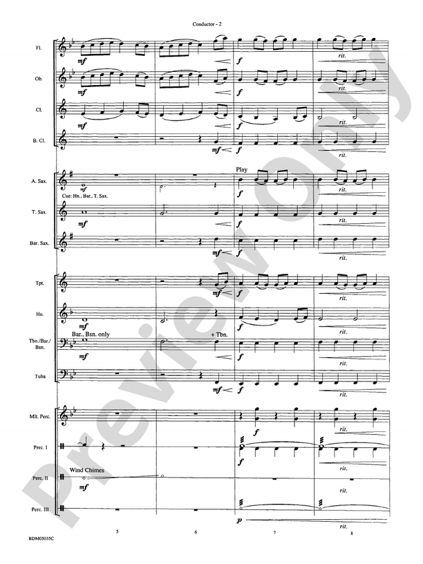 Labyrinth - Concert Band Conductor Score & Parts (Digital Download)