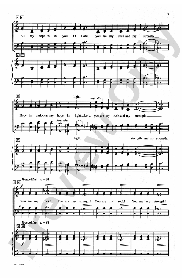 All My Hope (from To Hope! A Celebration) - SATB, a cappella or Accompanied Choral Octavo (Digital Download)