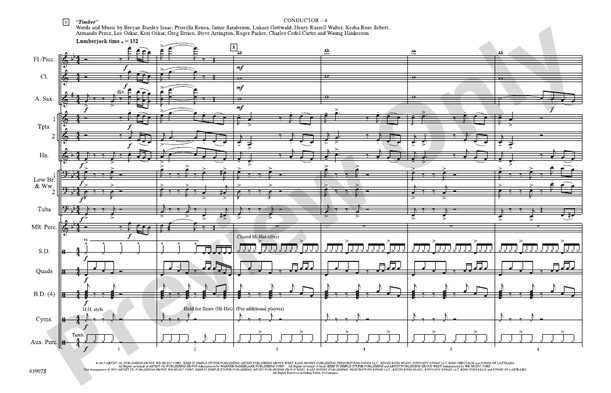 Shorties #21 – Marching Band Conductor Score & Parts (Digital Download)