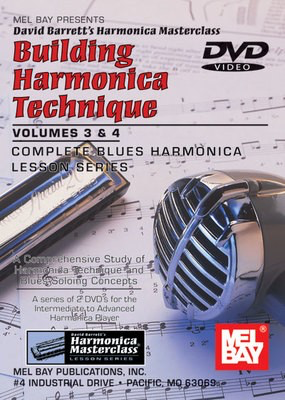 Building Harmonica Technique Vol 3 And 4 Dvd -