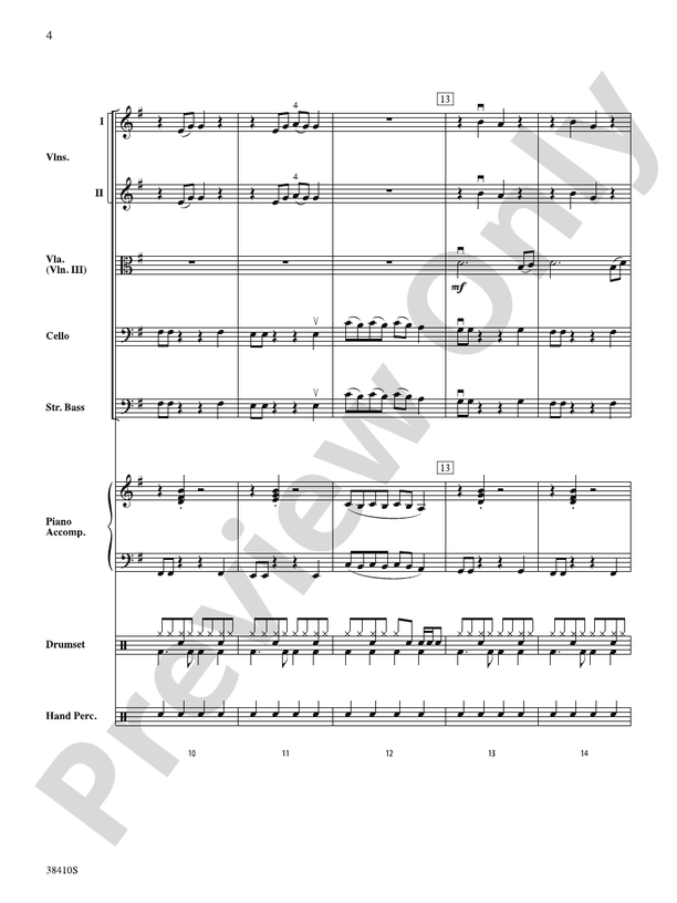 Any Way You Want It - String Orchestra Conductor Score & Parts (Digital Download)