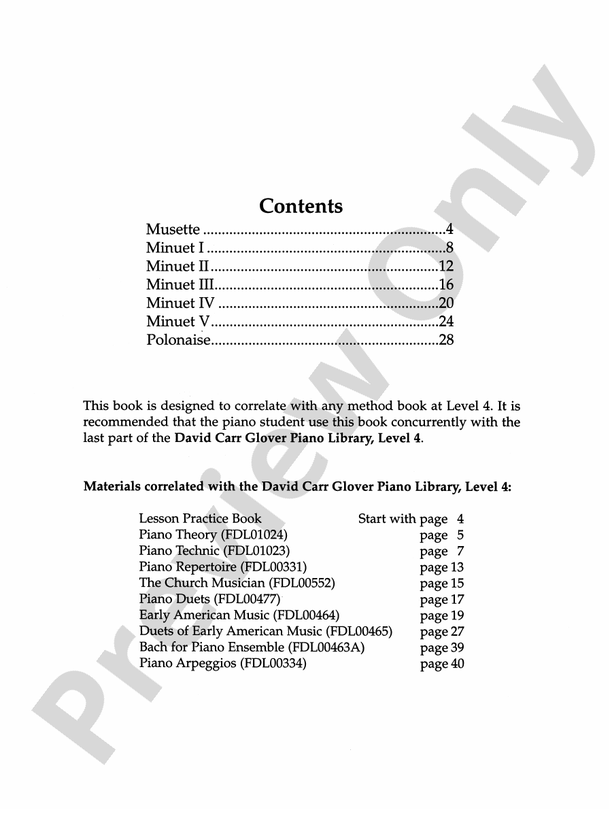 Bach for Piano Ensemble, Level 4 - 2 Pianos, 8 Hands (Digital Download)