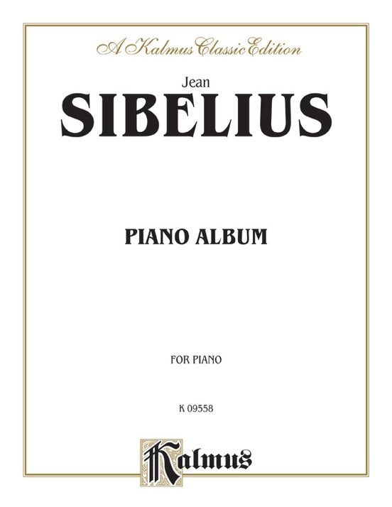 Sibelius - Sibelius Piano Album - Piano Solo (Digital Download)
