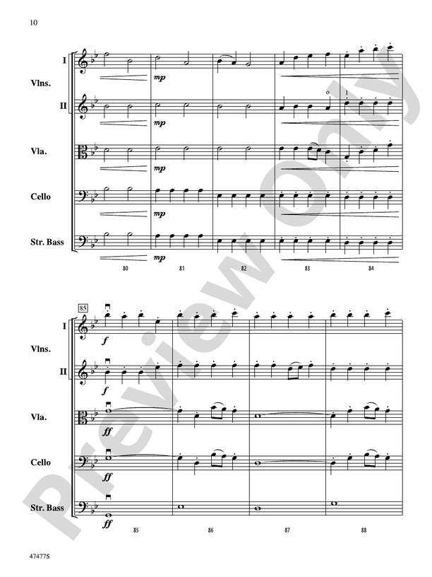 Rubicon - String Orchestra Conductor Score & Parts (Digital Download)