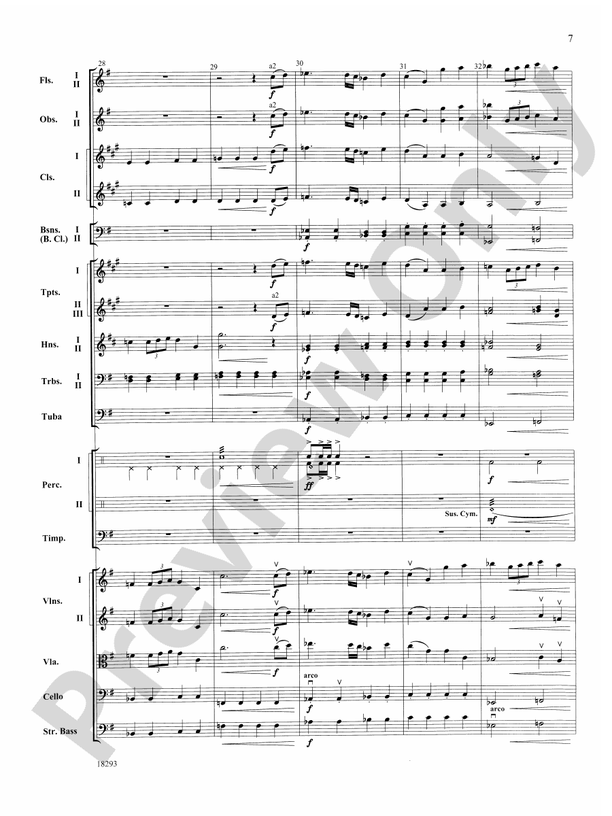 Millennium – Full Orchestra Conductor Score & Parts (Digital Download)