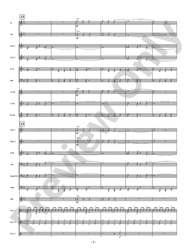 Jingle Jam - Concert Band Conductor Score & Parts(Digital Download)
