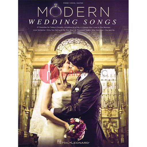 Modern Wedding Songs - Hal Leonard Piano, Vocal & Guitar