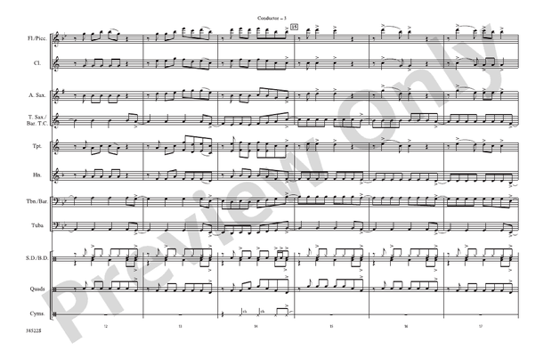 Any Way You Want It (Arr. Jerry Burns) – Marching Band Conductor Score & Parts (Digital Download)