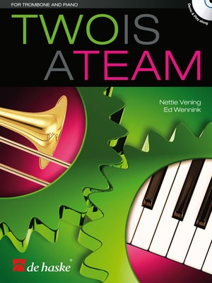 Two is a Team - Ed Wennink|Nettie Vening - Trombone De Haske Publications /CD