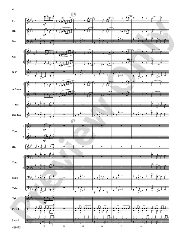 Camino del Sol - Concert Band Conductor Score & Parts (Digital Download)