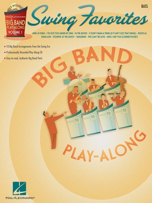 Swing Favorites - Bass - Big Band Play-Along Volume 1 - Various - Bass Guitar Hal Leonard /CD