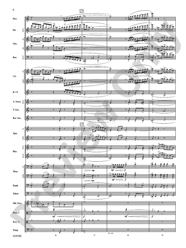 God's Country - Concert Band Conductor Score & Parts (Digital Download)