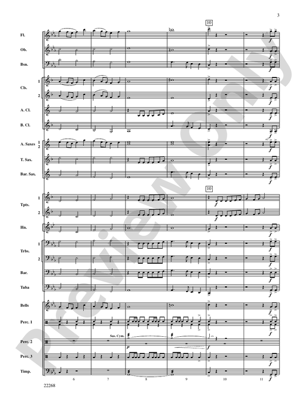 Lightning! - Concert Band Conductor Score & Parts (Digital Download)