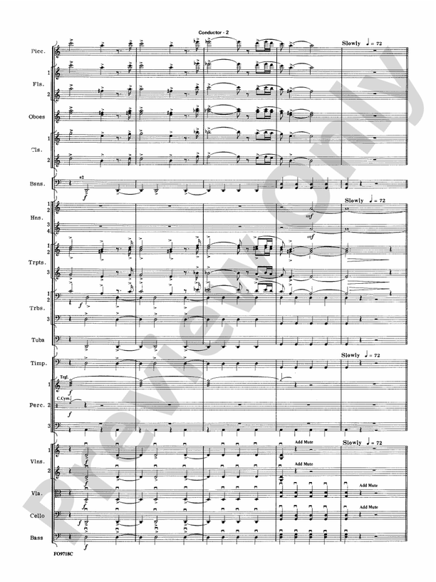 The Empire Strikes Back Medley – Full Orchestra Conductor Score & Parts (Digital Download)