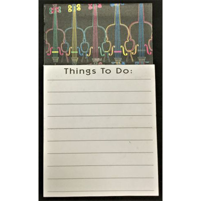 String Note Board Magnetic Note Pad Things To Do with String Instruments on Top Violins