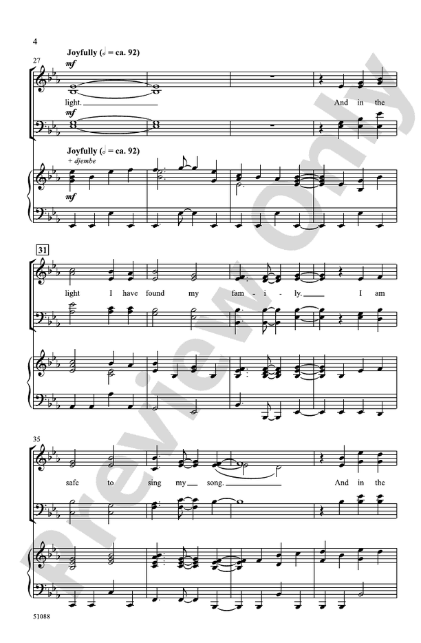 You Are Light - SATB Choral Octavo (Digital Download)