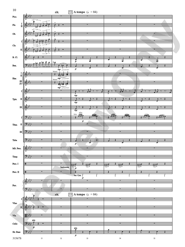 Tahiti Trot - Full Orchestra Conductor Score & Parts (Digital Download)