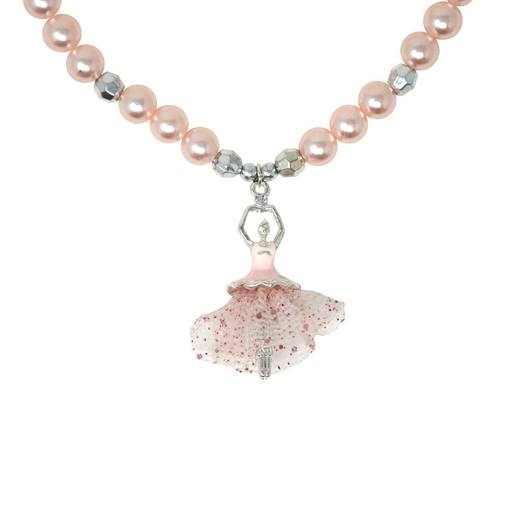 Pink Ballet Necklace & Bracelet