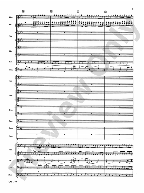 Ballet Music from Aïda – Full Orchestra Conductor Score & Parts (Digital Download)
