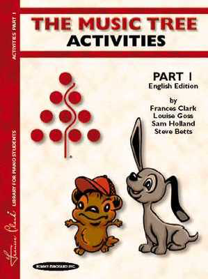 Music Tree Activities Book Part 1 - Piano by Clark/Goss/Holland/Betts Summy Birchard 0950ENG