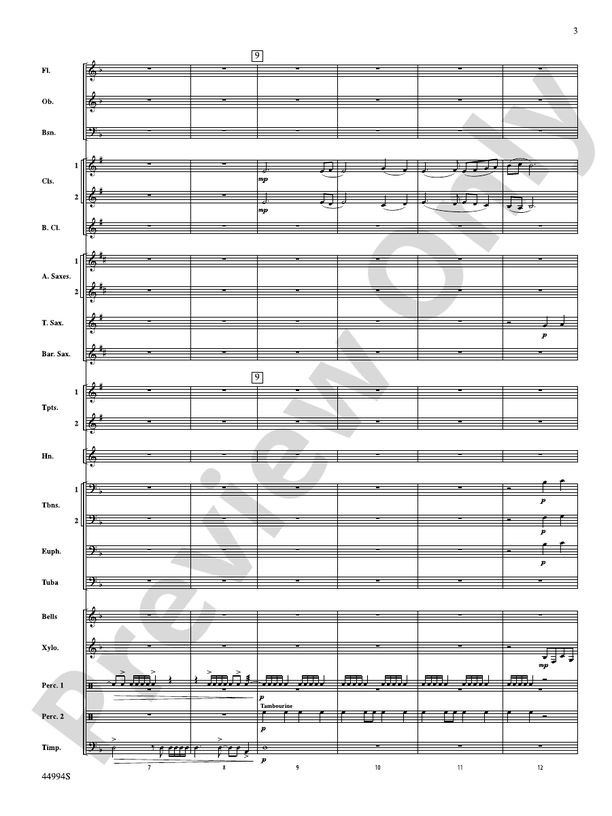 In the Center Ring - Concert Band Conductor Score & Parts (Digital Download)