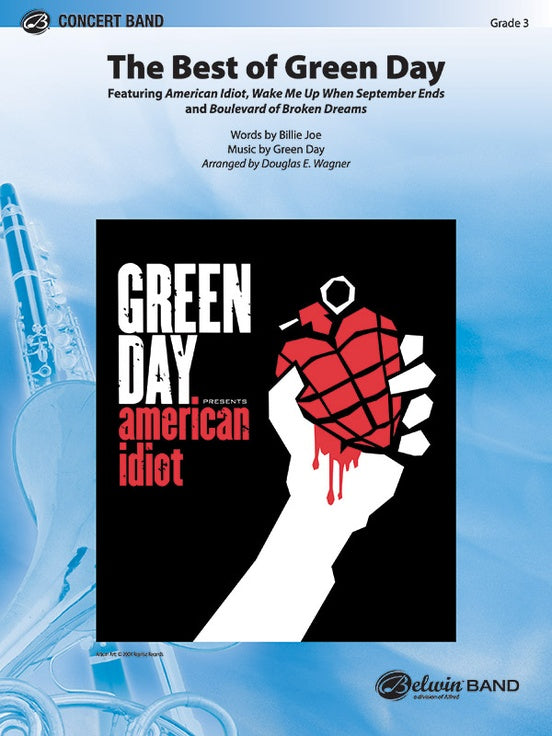 The Best of Green Day - Concert Band Conductor Score & Parts (Digital Download)