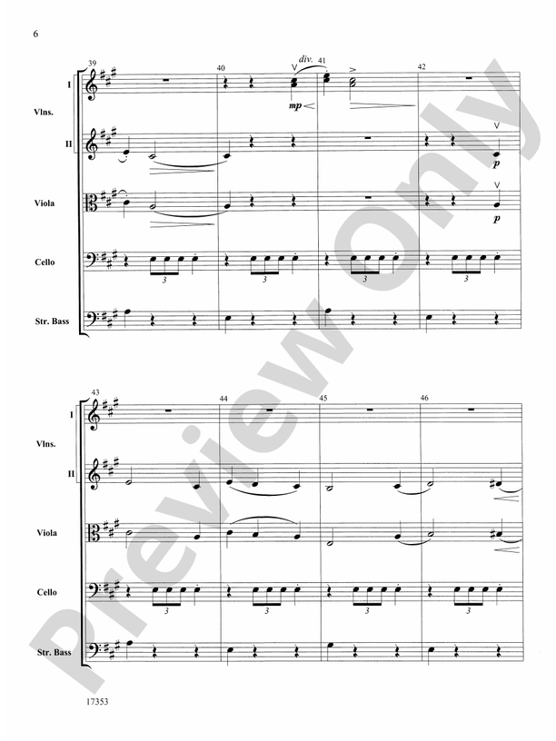 Capriccio Italien – String Orchestra Conductor Score & Parts (Digital Download)