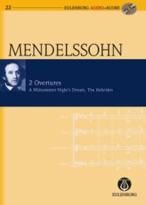 Overtures 2 Hebrides Midsummer Nights Dream Bk/C -