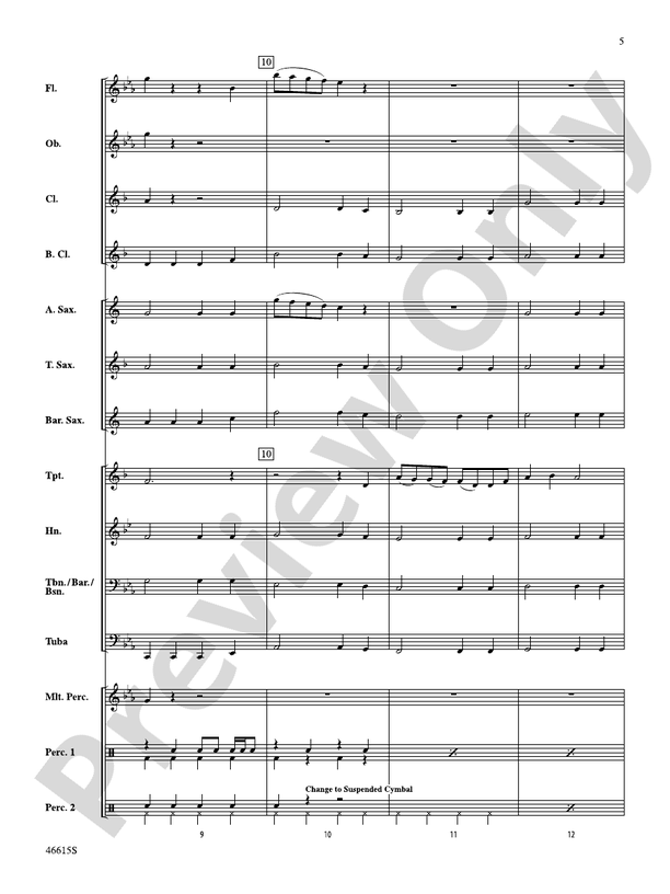 Short Cuts for Beginning Band -- Vol. 5 - Concert Band Conductor Score & Parts (Digital Download)