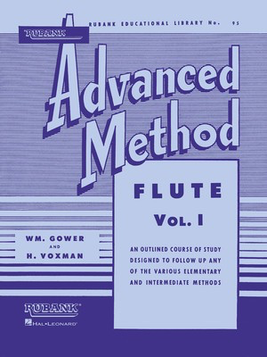Rubank Advanced Method - Flute Vol. 1 - Flute Rubank Publications