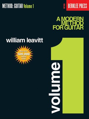 A Modern Method for Guitar - Volume 1 - Guitar Technique - Guitar William Leavitt Berklee Press