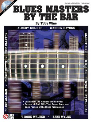 Blues Masters by the Bar - Guitar Toby Wine Cherry Lane Music Guitar TAB DVD
