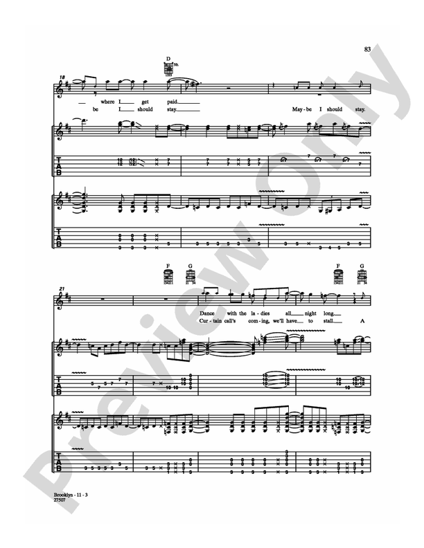 Brooklyn - Guitar TAB (Digital Download)