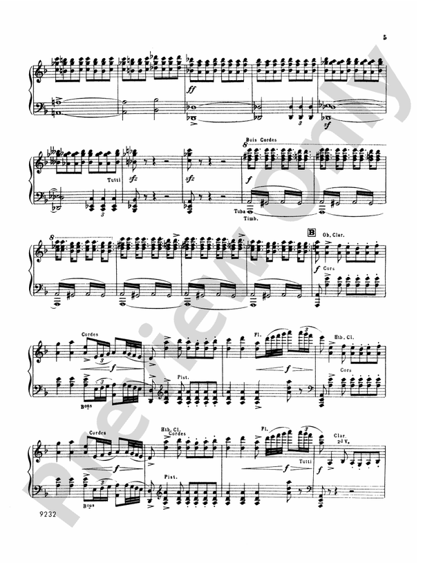 Mussorgsky - A Night on Bald Mountain - Piano Solo (Digital Download)