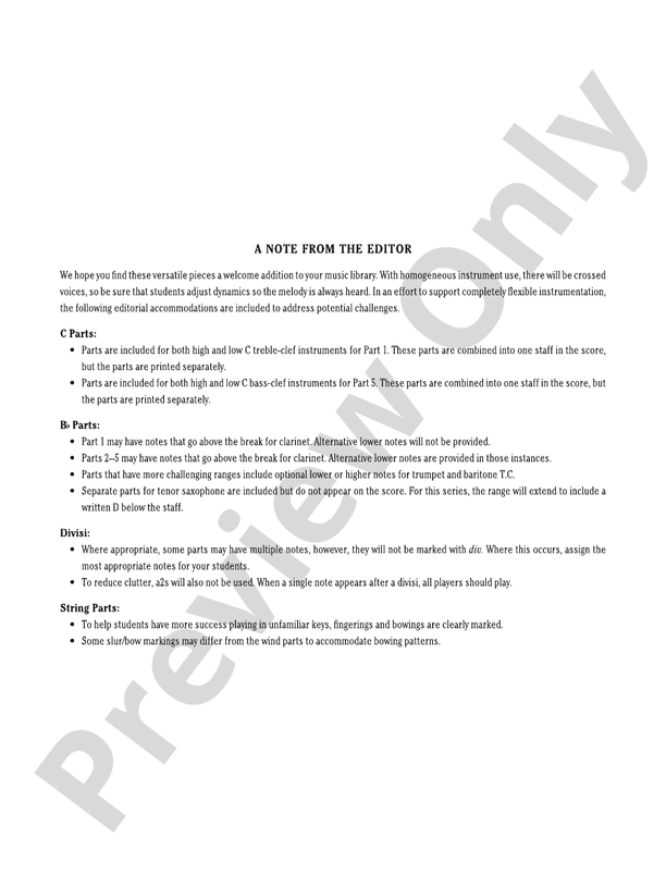 Crusade (Flexible Arrangement) - Concert Band Conductor Score & Parts (Digital Download)