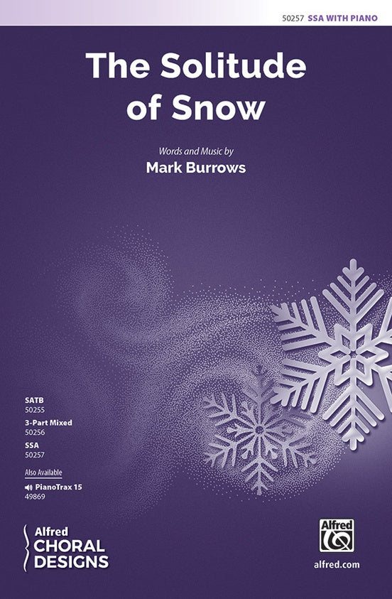 The Solitude of Snow - SSA Choral Octavo (Digital Download)