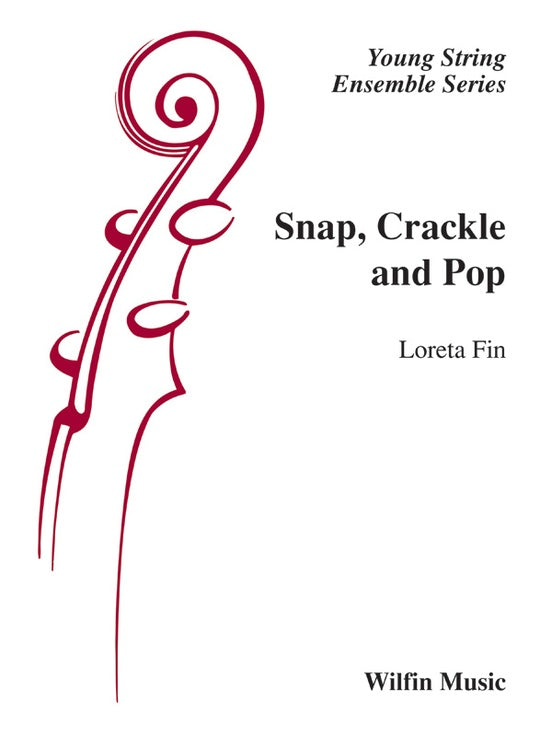 Snap, Crackle and Pop - Loreta Fin – String Orchestra Conductor Score & Parts (Digital Download)