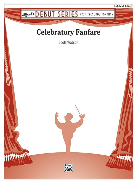 Celebratory Fanfare (Scott Watson) - Concert Band Conductor Score & Parts (Digital Download)