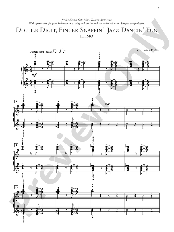 Dances for Two, Book 3: 5 Late Intermediate Piano Duets in Dance Styles - 1 Piano, 4 Hands (Digital Download)