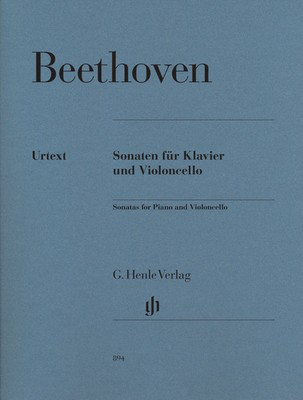 Beethoven - Sonatas Complete - Cello/Piano Accompaniment Henle HN894
