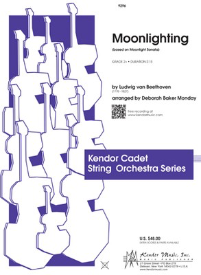 Moonlighting - (based on Moonlight Sonata) - Ludwig van Beethoven - Deborah Baker Monday Kendor Music