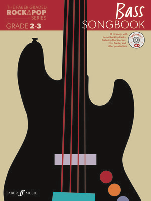 The Faber Graded Rock & Pop Series - Bass Songbook Grade 2-3 - Bass Guitar IMP Bass TAB /CD