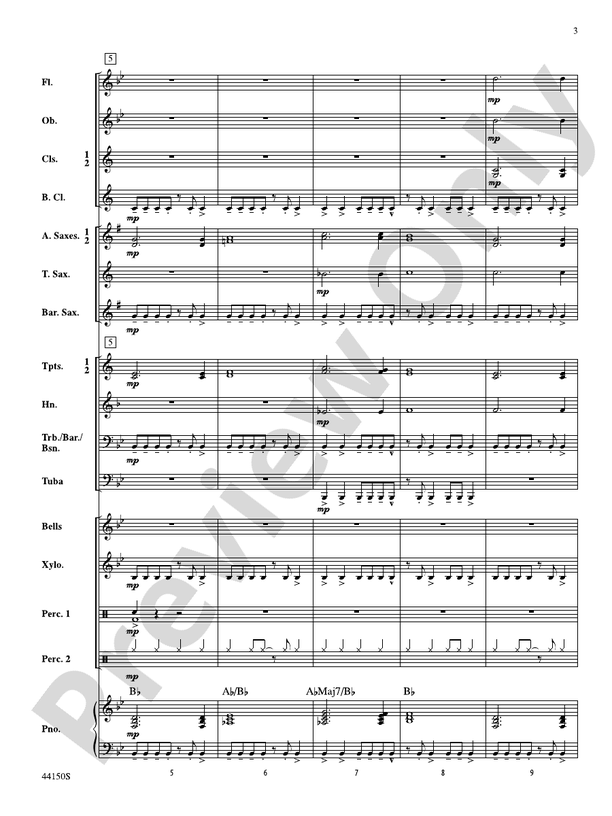 Overdrive - Concert Band Conductor Score & Parts (Digital Download)