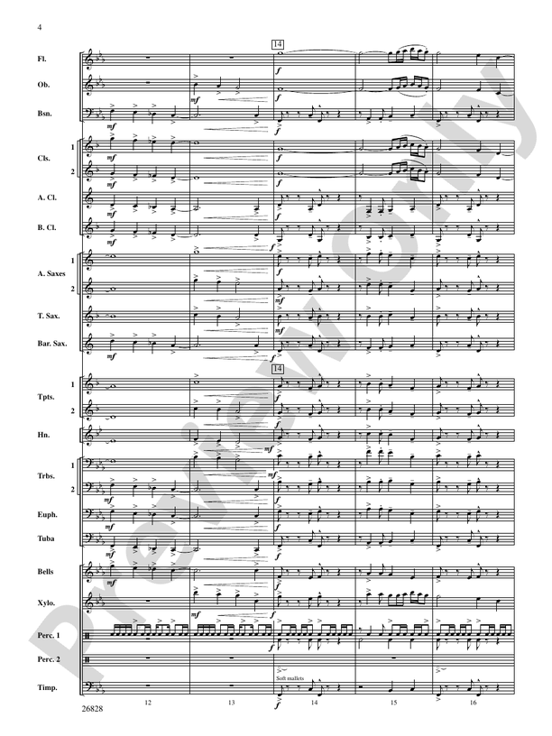 Flight of the Intrepid - Concert Band Conductor Score & Parts (Digital Download)