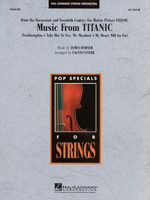Music from Titanic - Calvin Custer Hal Leonard Score/Parts