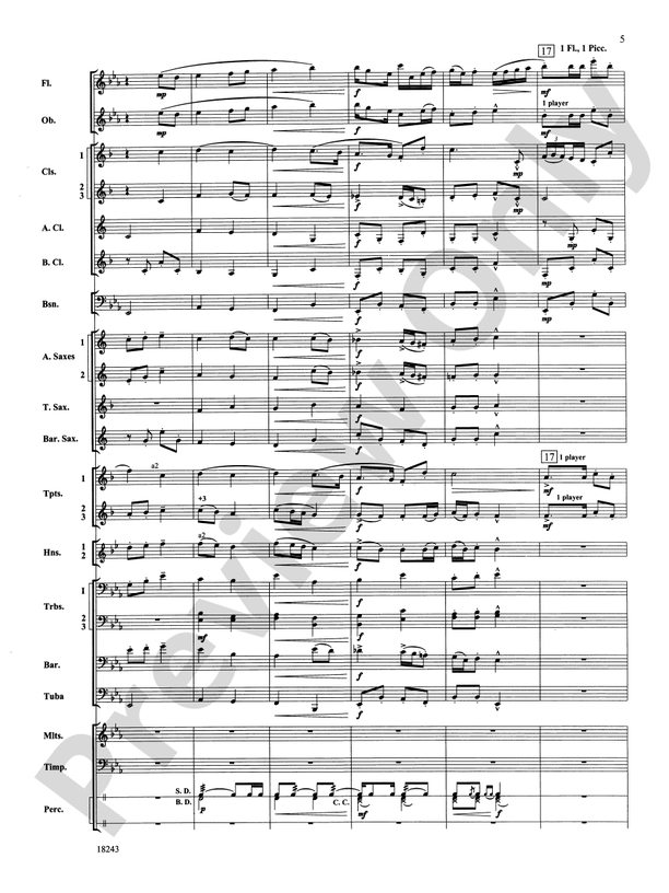 A Longford Legend - Concert Band Conductor Score & Parts (Digital Download)