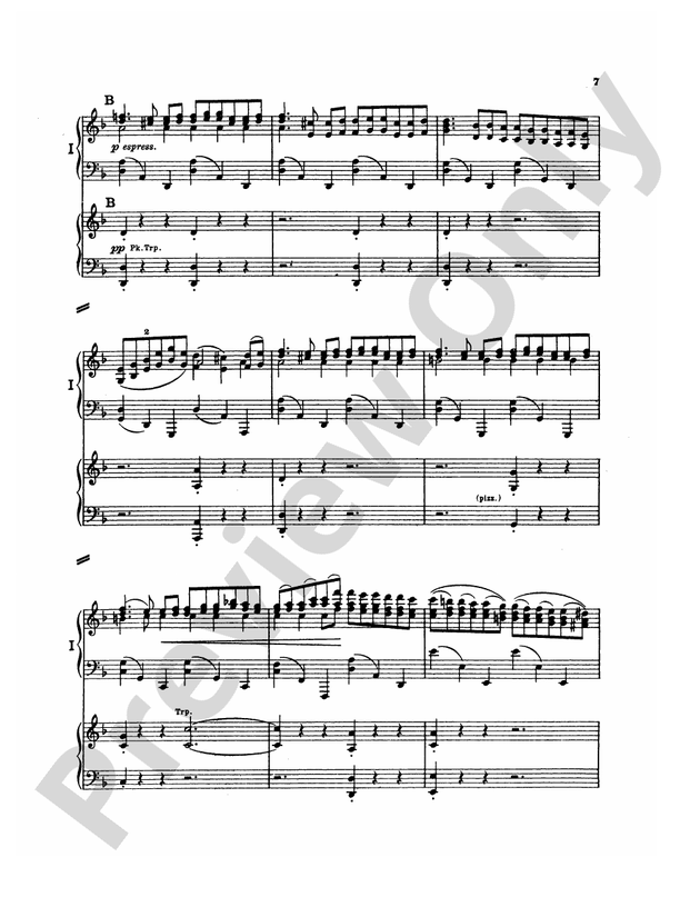 Brahms - Piano Works, Volume III (2 Concertos, Paganini Variations & Waltzes) - Piano Solo (Digital Download)