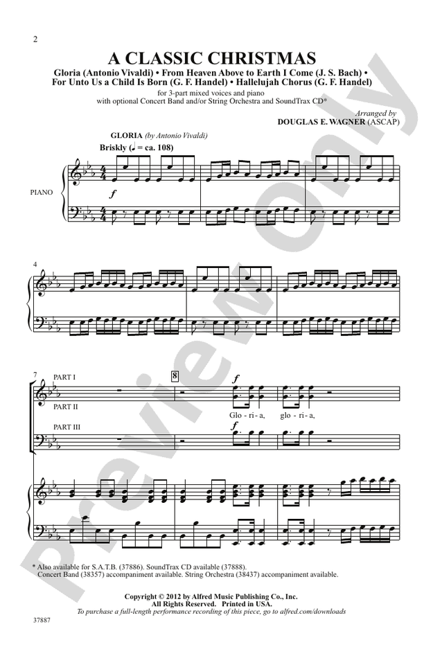 A Classic Christmas - 3-Part Mixed Choral Octavo (Digital Download)